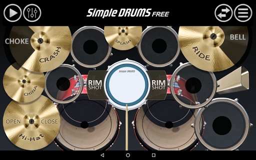 Simple Drums - Drum Kit - Image screenshot of android app
