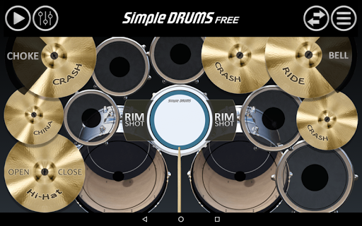 Simple Drums - Drum Kit - عکس برنامه موبایلی اندروید