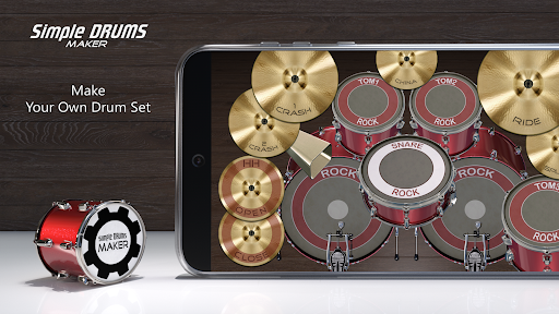 Drums Maker: Drum simulator - عکس برنامه موبایلی اندروید