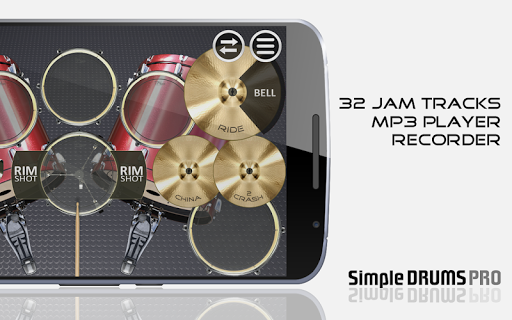 Simple Drums Pro: Virtual Drum - Image screenshot of android app