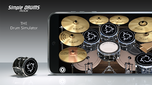 Simple Drums Rock - Drum Set - Image screenshot of android app