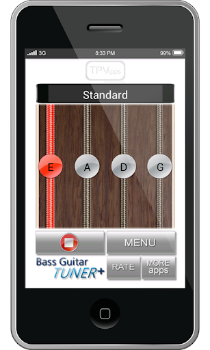 Bass Guitar Tunings - Image screenshot of android app