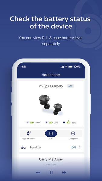 Philips Headphones - عکس برنامه موبایلی اندروید
