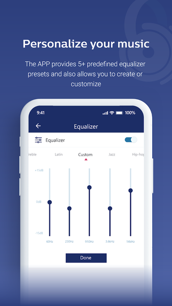 Philips Headphones - عکس برنامه موبایلی اندروید