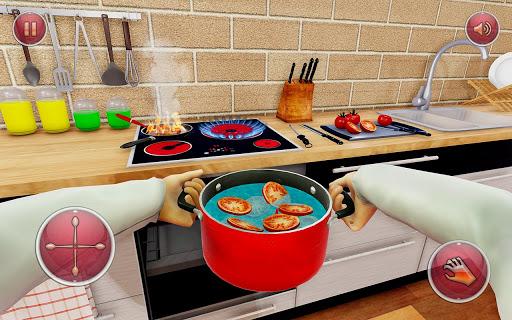 Virtual Chef Simulator Kitchen Mania Cooking Games - Gameplay image of android game