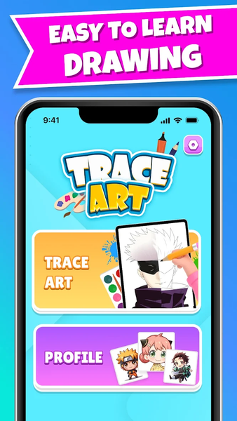 TraceArt - Learn How To Draw - عکس برنامه موبایلی اندروید