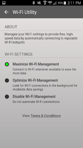 Wi-Fi Utility - Image screenshot of android app
