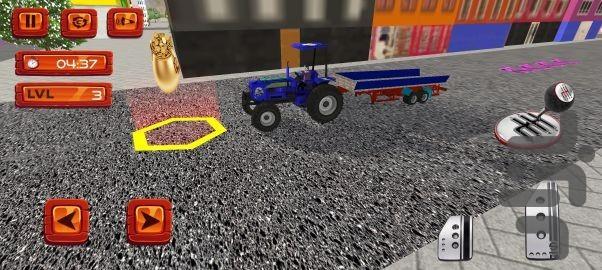 بازی ماشین کشاورزی - Gameplay image of android game