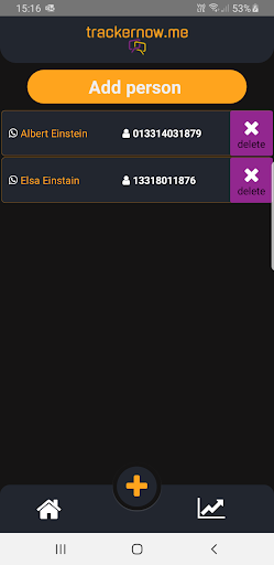 TrackerNow - Image screenshot of android app