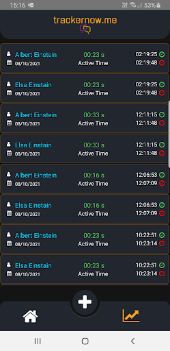 TrackerNow - Image screenshot of android app