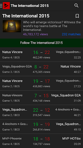 TrackDota: Live Dota Games and Esports by Dotabuff - Image screenshot of android app