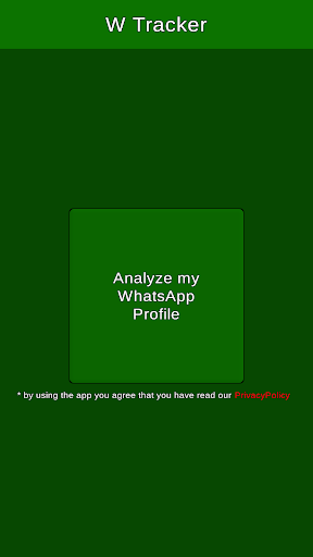 Whats Tracker - Image screenshot of android app