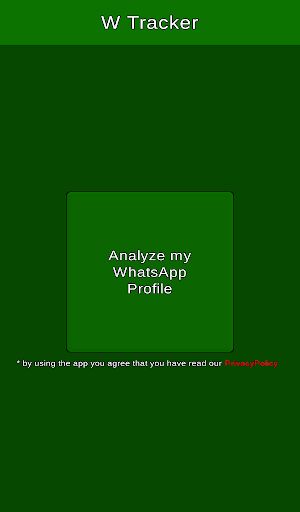 Whats Tracker - Image screenshot of android app
