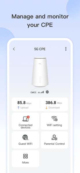 TCL Connect - Image screenshot of android app