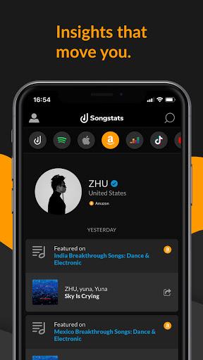 Songstats: Music Analytics - Image screenshot of android app