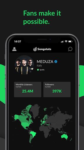 Songstats: Music Analytics - Image screenshot of android app
