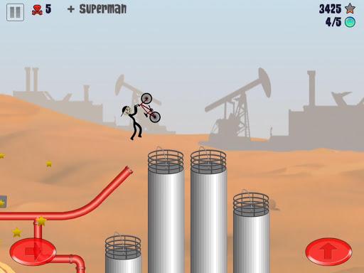 Stickman BMX - عکس بازی موبایلی اندروید