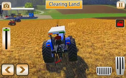 Heavy Tractor Drive 3d:US Farming - Gameplay image of android game