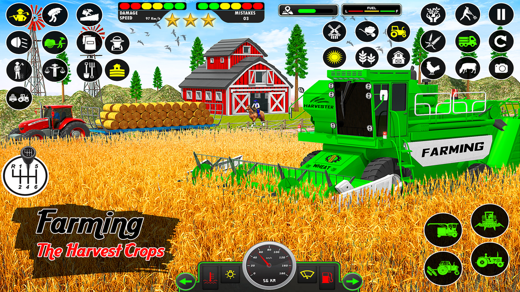 Tractor Driving Tractor Games - عکس بازی موبایلی اندروید