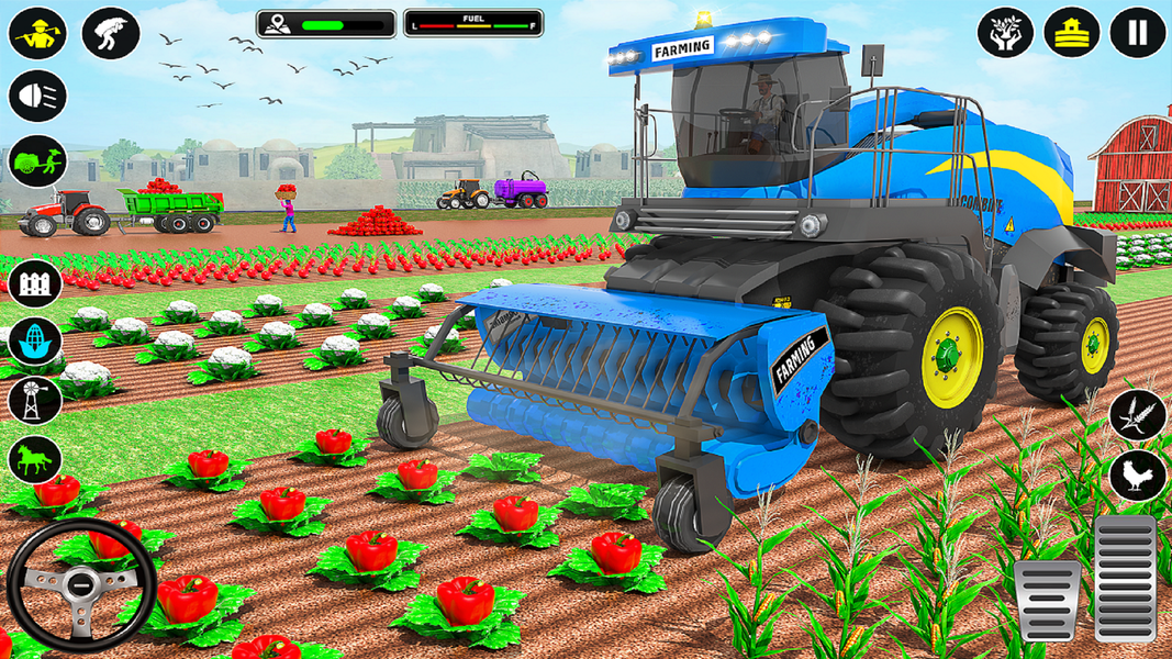 Tractor Driving Tractor Games - عکس بازی موبایلی اندروید