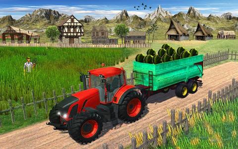 Heavy Duty Tractor Drive 3d: Real Farming Games - عکس بازی موبایلی اندروید