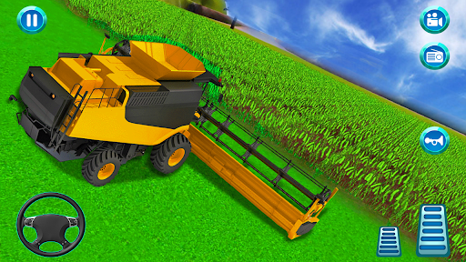 Tractor Farming Simulator - Modern Farming Games - Gameplay image of android game