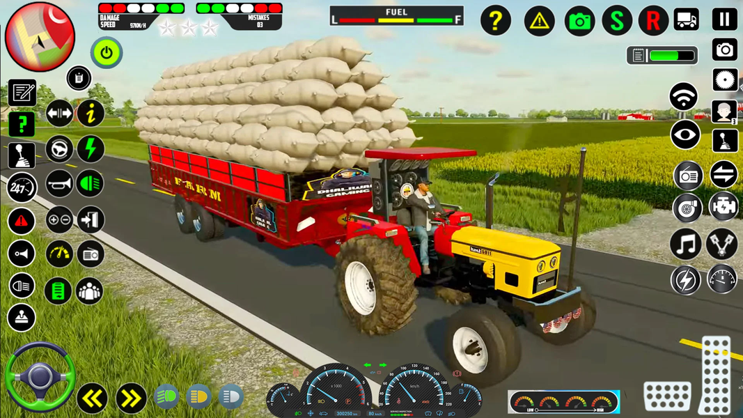 Tractor Farming Games 2023 - Gameplay image of android game