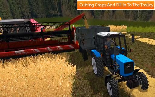 Real Farming Tractor Simulator 2020 - Gameplay image of android game
