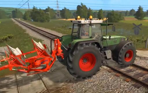 Real Farming Tractor Simulator 2020 - Gameplay image of android game