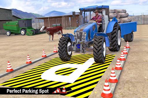 Tractor Trolley Parking Drive - Drive Parking Game - Image screenshot of android app