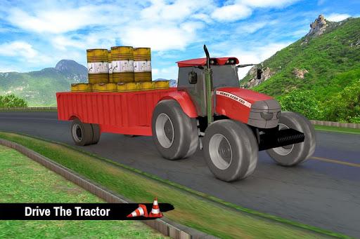 Tractor Trolley Parking Drive - Drive Parking Game - Image screenshot of android app