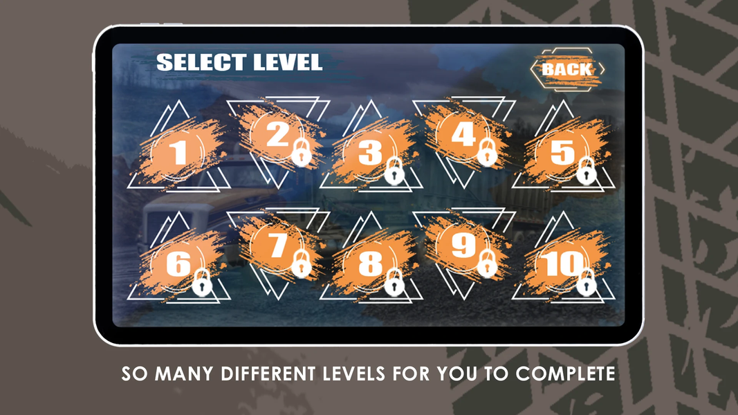 Offroad Long Trailer Truck Sim - عکس بازی موبایلی اندروید