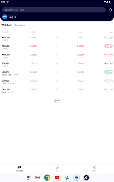TMGM: Global CFD Trading App - Image screenshot of android app