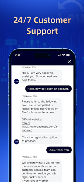 TMGM: Global CFD Trading App - Image screenshot of android app