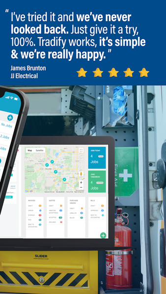 Tradify - Easy Job Management - Image screenshot of android app