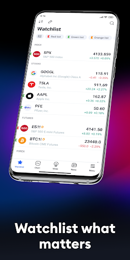 TradingView: Track All Markets - عکس برنامه موبایلی اندروید