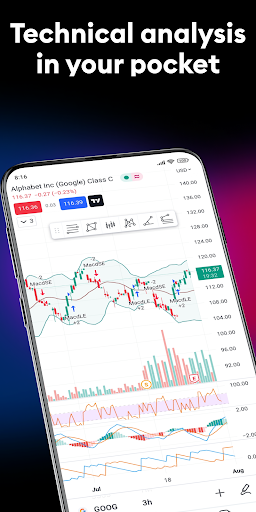 برنامه TradingView: Track All Markets - دانلود | بازار