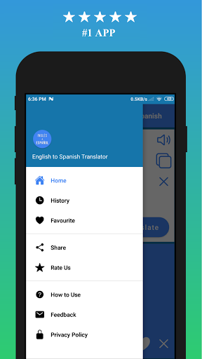 English to Spanish Translator - Image screenshot of android app