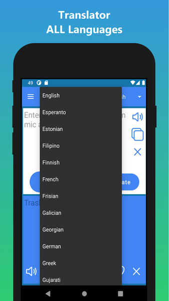 Translator All Languages - عکس برنامه موبایلی اندروید