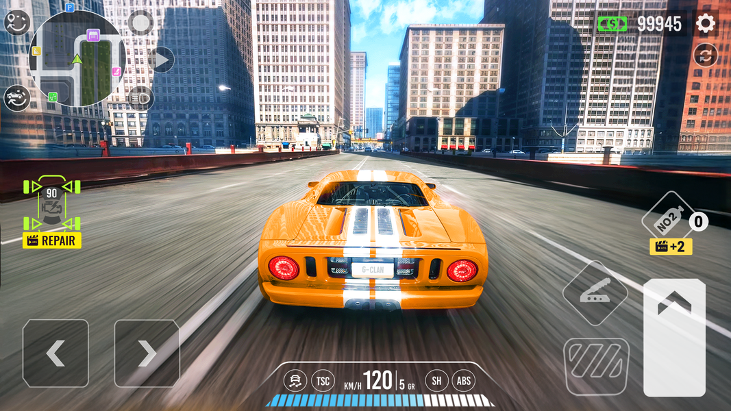 Traffic Car: Highway Driving - Gameplay image of android game