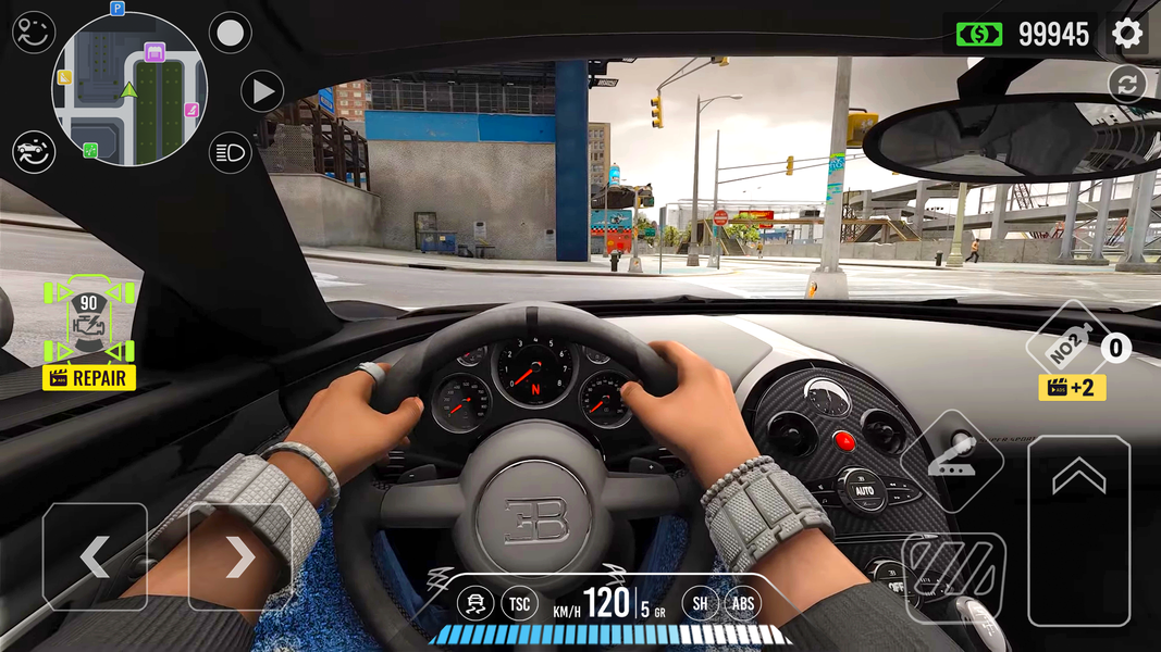 Traffic Car: Highway Driving - Gameplay image of android game