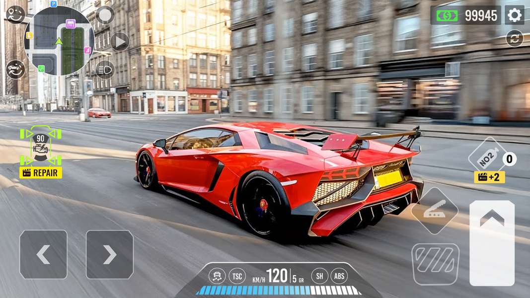 Traffic Car: Highway Driving - Gameplay image of android game