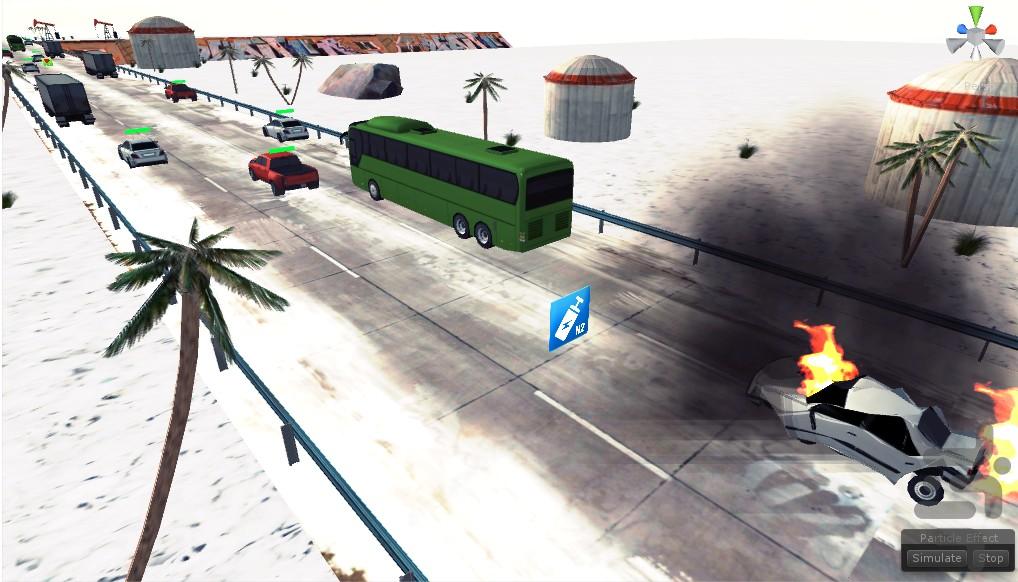 Traffic Race : Crash - عکس بازی موبایلی اندروید