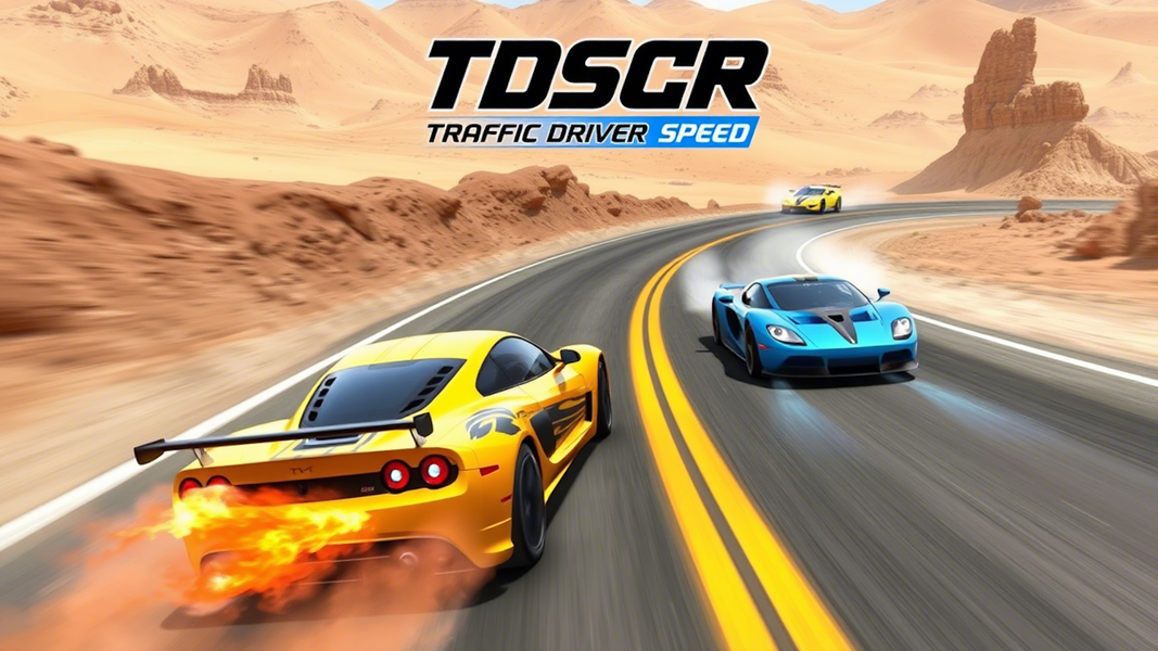 Traffic Driver Speed Car Racer - عکس بازی موبایلی اندروید