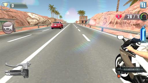 Traffic Moto Race - Gameplay image of android game