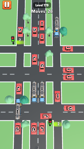 Traffic Jam Escape - Car Out - Gameplay image of android game