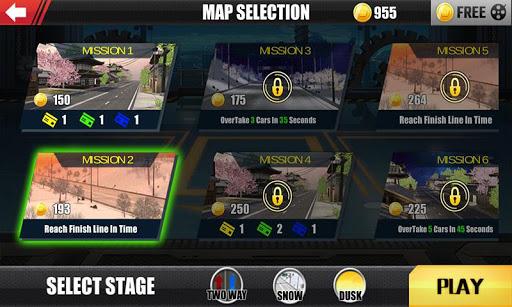 Traffic Speed Moto Rider 3D - Gameplay image of android game