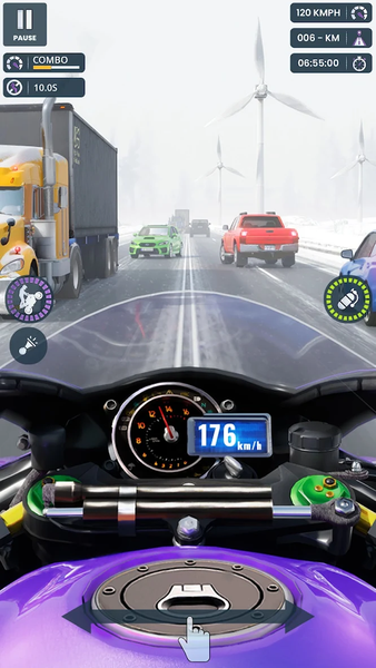 Moto Bike Endless Racing - عکس بازی موبایلی اندروید