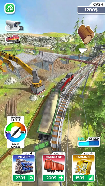 Train Delivery Simulator - عکس بازی موبایلی اندروید