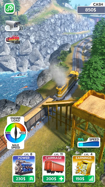 Train Delivery Simulator - Gameplay image of android game